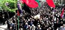 تشییع پیکر شهید تازه تفحص شده در بیرجند