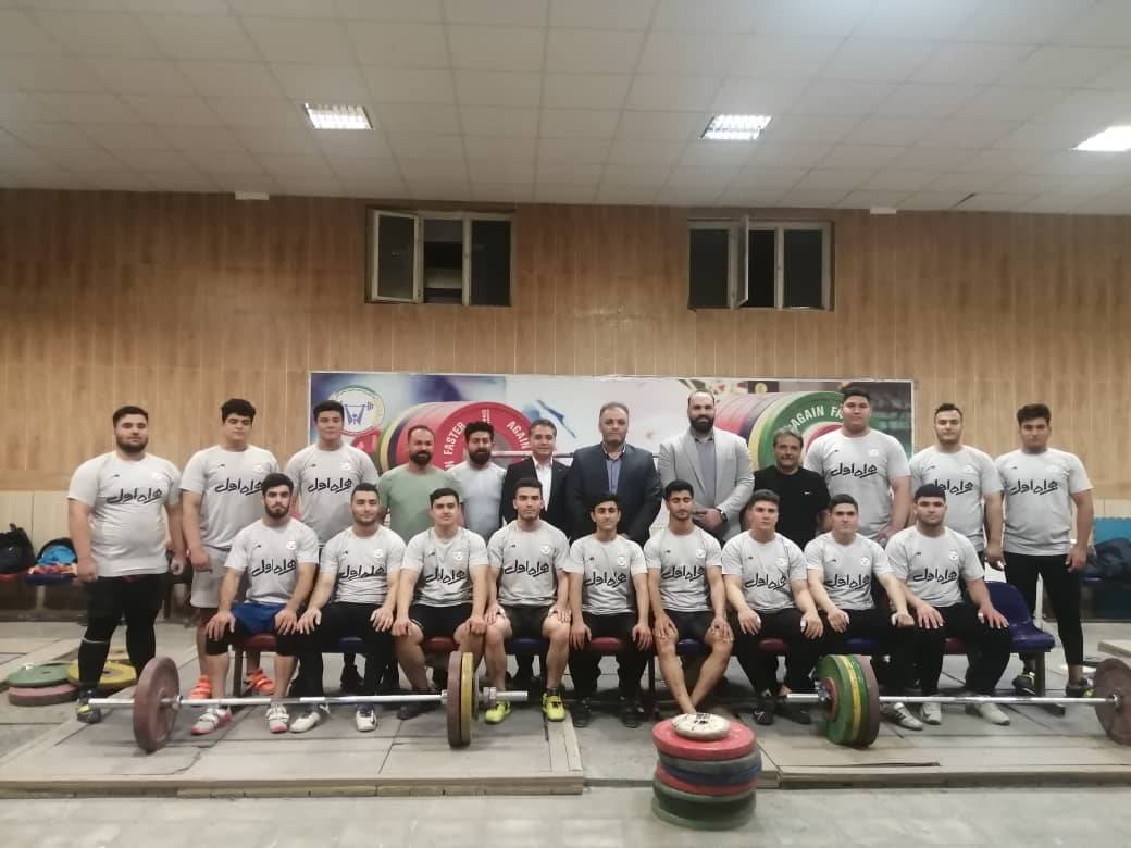 برگزاری اردوی تیم ملی وزنه برداری جوانان و نوجوانان در شیراز