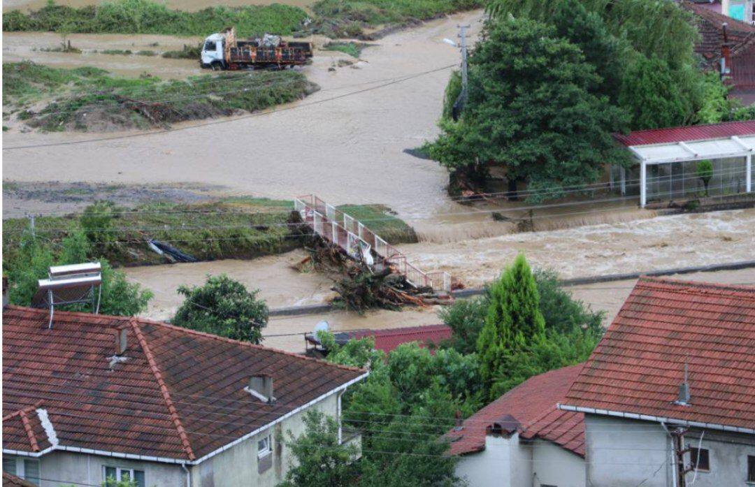 باران سیل آسا در ترکیه با یک قربانی