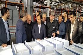 بازدید دکتر خاندوزی از کارخانه تولید نان آریا فودان