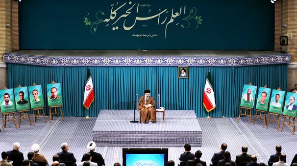 دیدار جمعی از نخبگان و استعدادهای برتر با مقام معظم رهبری