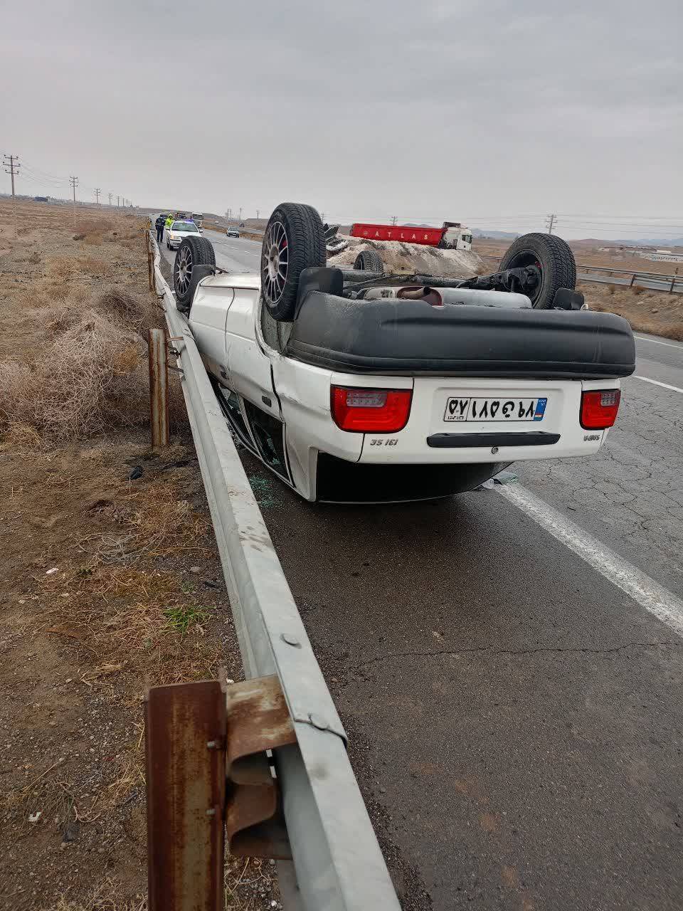 ۴ مصدوم در حادثه رانندگی کمربندی تربت حیدریه