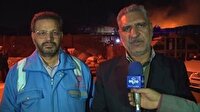 با تلاش ۵ ساعته آتش نشانان، آتش در کارخانه پلیمر میبد مهار شد