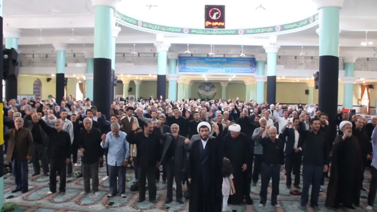 راهپیمایی جمعههای خشم در تکاب برگزار شد راهپیمایی جمعههای خشم در تکاب برگزار شد