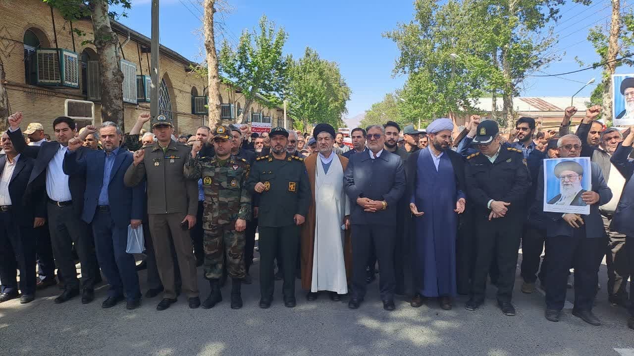 راهپیمایی جمعه‌های خشم در خوی؛ فریاد حمایت از زنان و کودکان مظلوم غزه