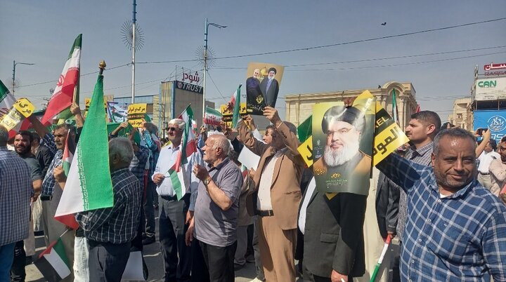 استاندار خوزستان: یکی از آرمانهای بلند ما دفاع از ملت مظلوم فلسطین است استاندار خوزستان: یکی از آرمانهای بلند ما دفاع از ملت مظلوم فلسطین است