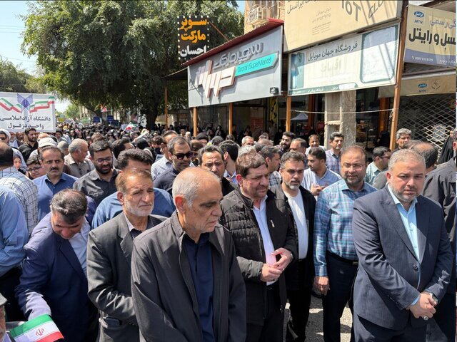 مخبر: روز قدس امید به پیروزی و آزادی را زنده نگه میدارد مخبر: روز قدس امید به پیروزی و آزادی را زنده نگه میدارد