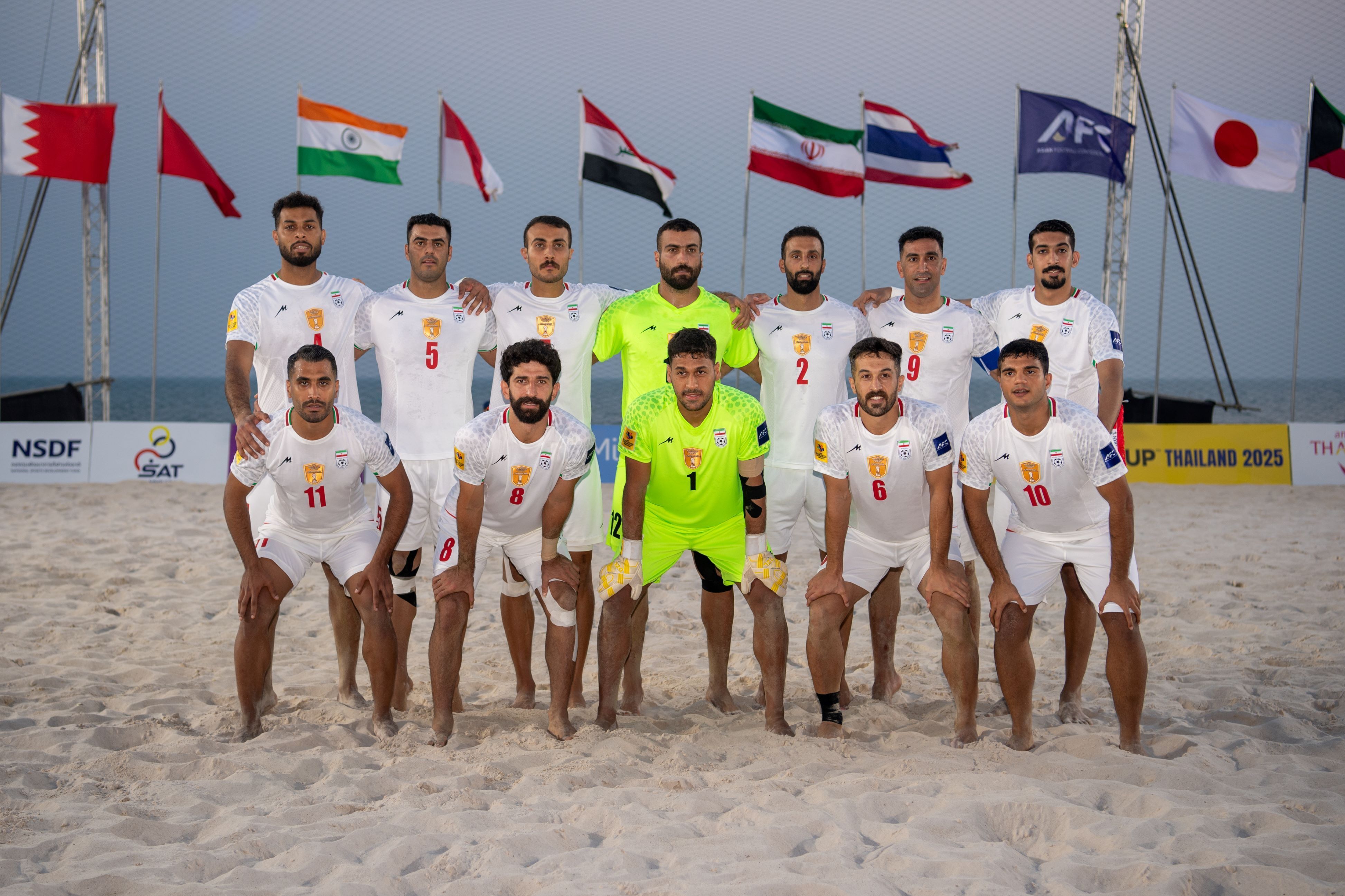 اسامی ملی پوشان ایران در جام جهانی فوتبال ساحلی