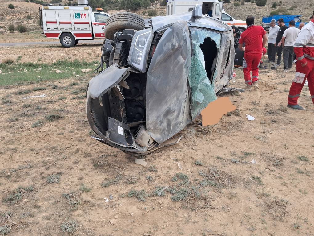 واژگونی مرگبار دنا در محور شهمیرزاد به پرور واژگونی مرگبار دنا در محور شهمیرزاد به پرور