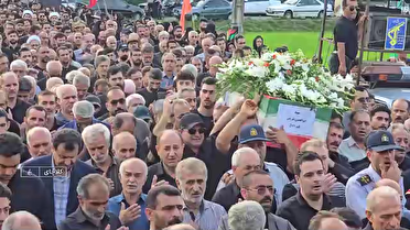 میزبانی مردم بخش کلاچای رودسر از یکی از شهدای وطن