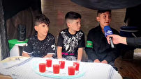 ایستگاه صلواتی ساده و کوچک کودکان گیلانی