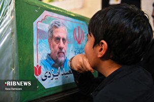 تشییع پیکر حاج رمضان در قم