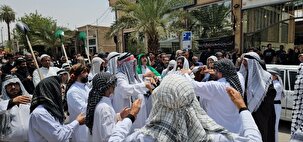 برگزاری آیین سنتی دسته بنی اسد در طبس
