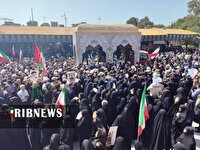 تشییع پیکر مطهر دو شهید مدافع وطن در قم