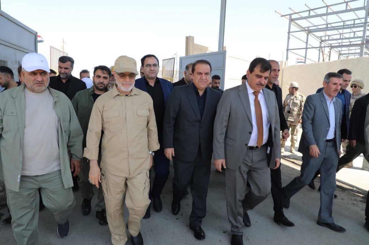 رییس ستاد اربعین کشور عراق وارد مهران شد