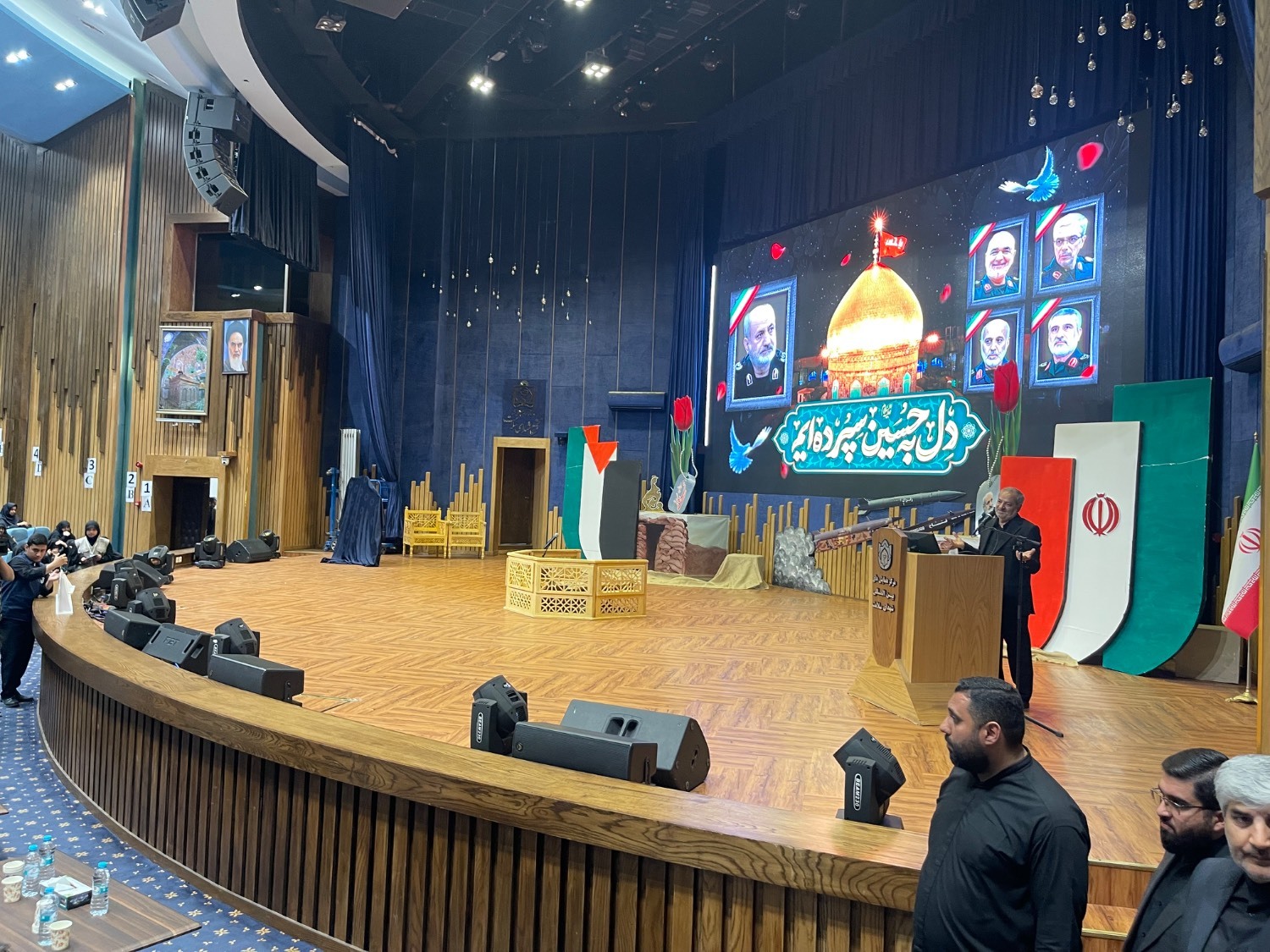 گرامیداشت چهلمین روز شهادت سرلشکر محمد کاظمی در مشهد