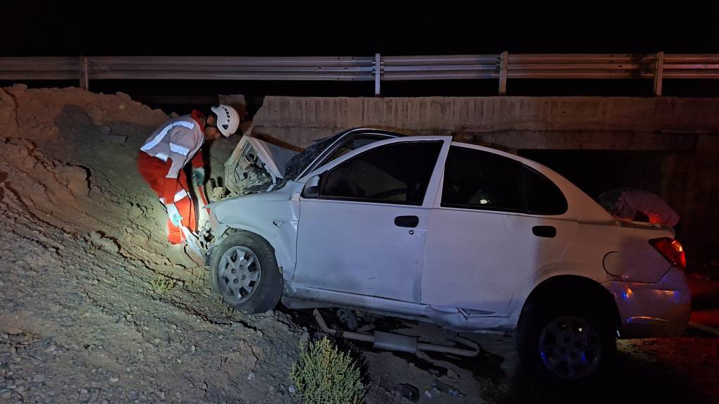 سقوط مرگبار ساینا از پل سرخه