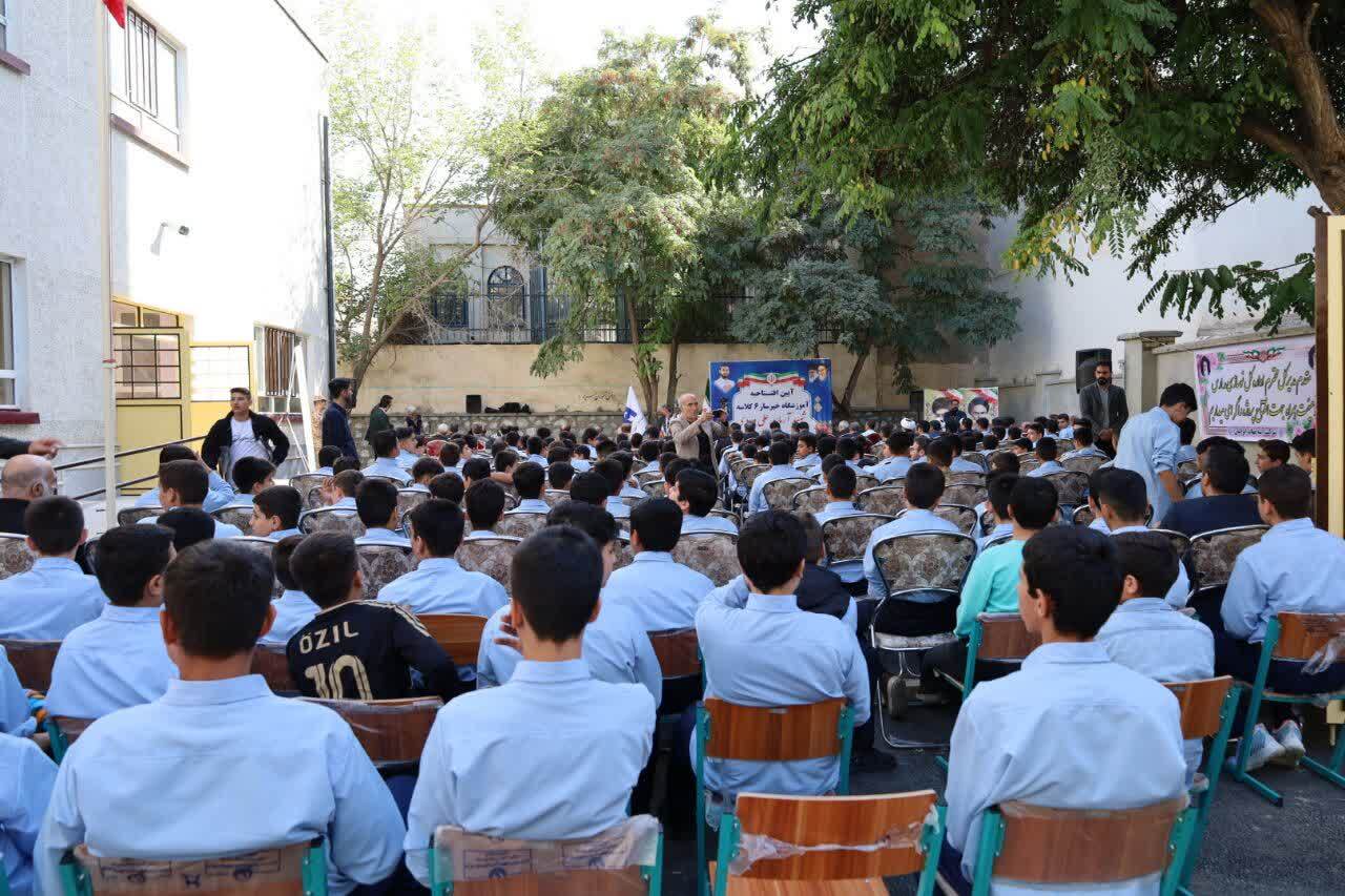 افتتاح مدرسه خیرساز شش کلاسه در خوی افتتاح مدرسه خیرساز شش کلاسه در خوی