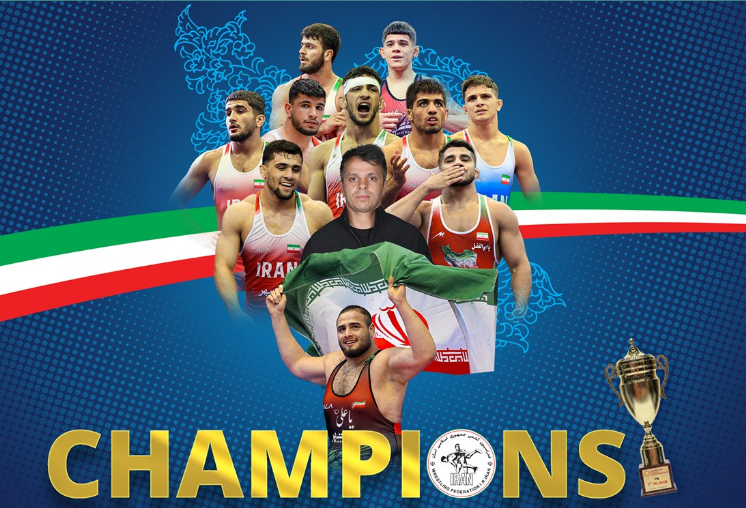 ایران قهرمان کشتی فرنگی کمتر از ۲۳ سال جهان شد