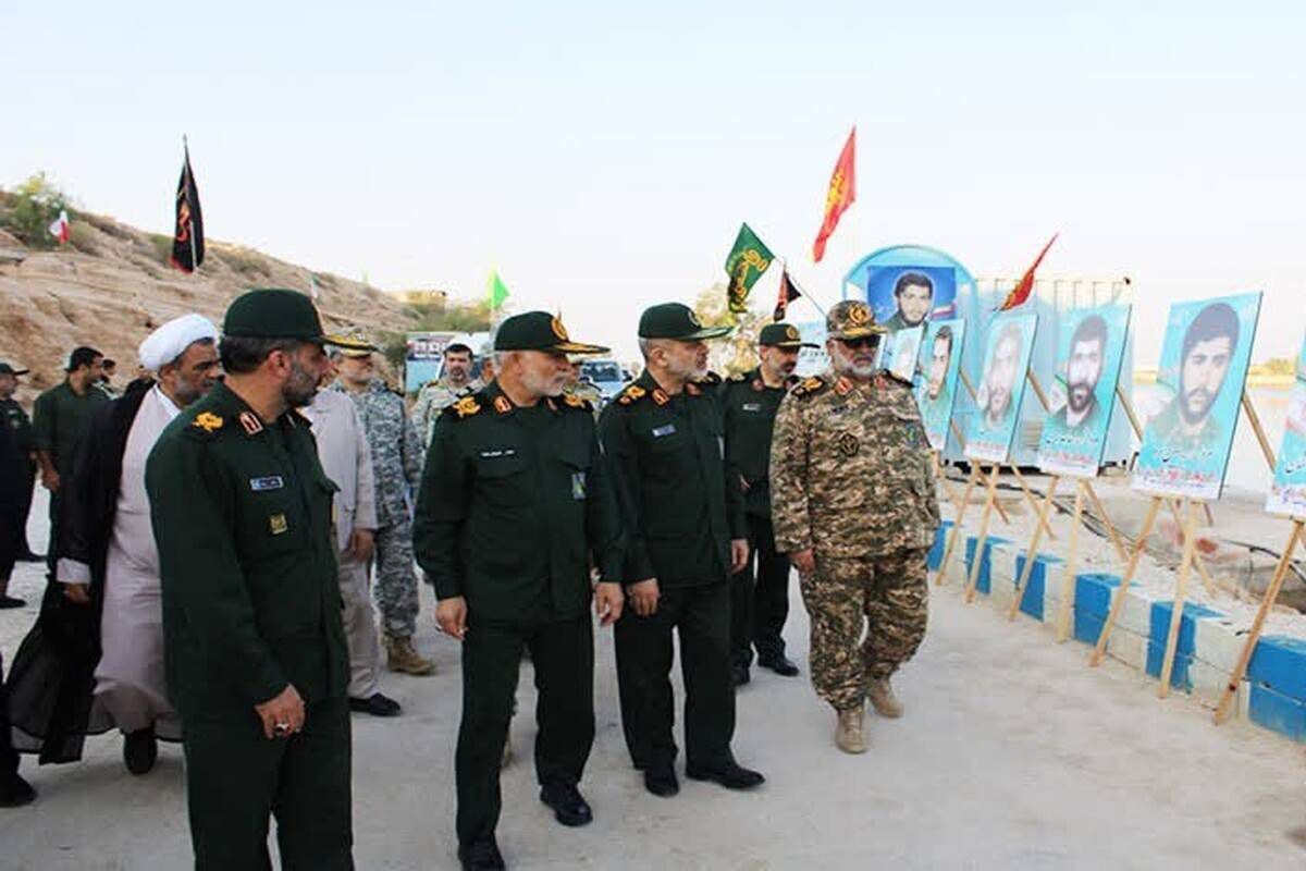 بازدید مشاور فرمانده کل سپاه از منطقه دوم ندسا بازدید مشاور فرمانده کل سپاه از منطقه دوم ندسا