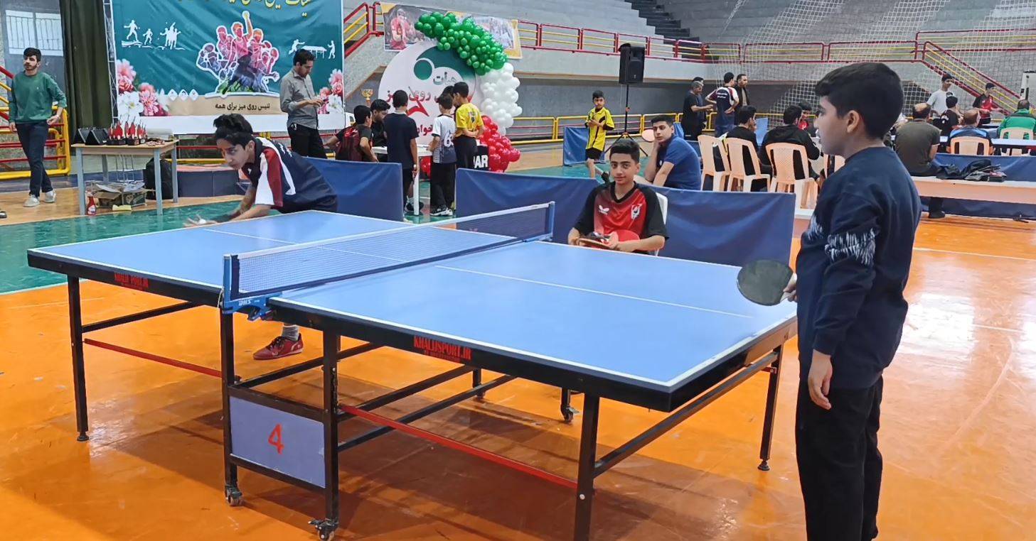 مسابقات تنیس روی میز جام ۱۱ آبان در دولت آباد