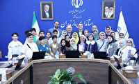 نشان مرغک کانون، هدیه کودکان به استاندار