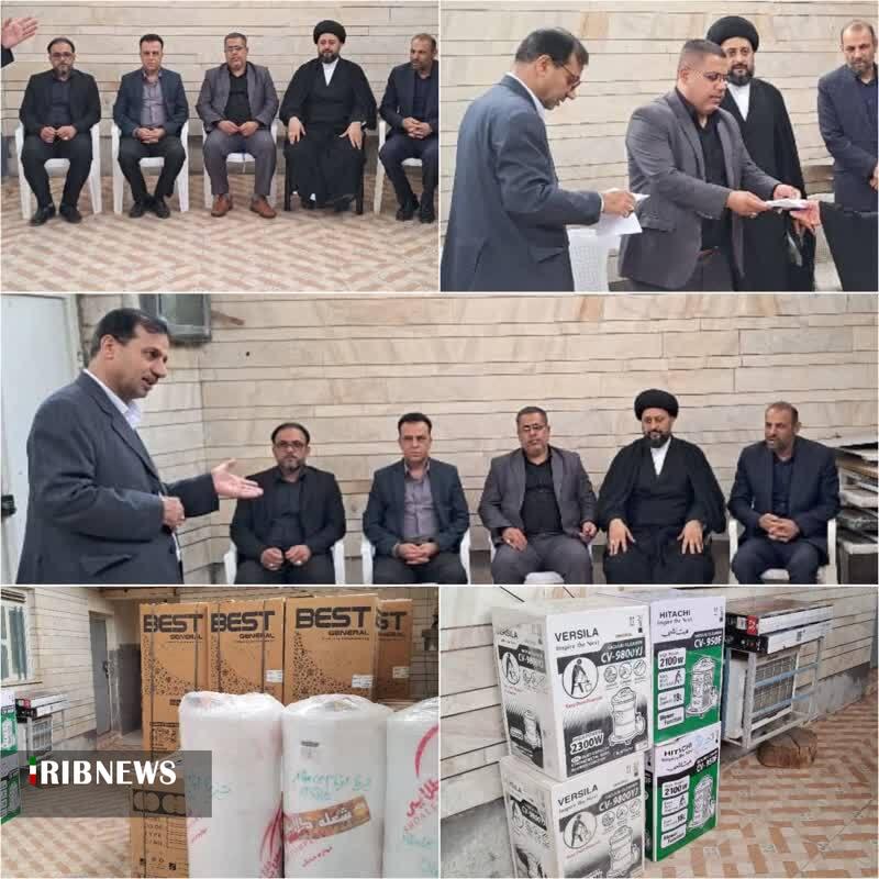 اهدای لوازم خانگی به مددجویان زیر پوشش بهزیستی شادگان اهدای لوازم خانگی به مددجویان زیر پوشش بهزیستی شادگان