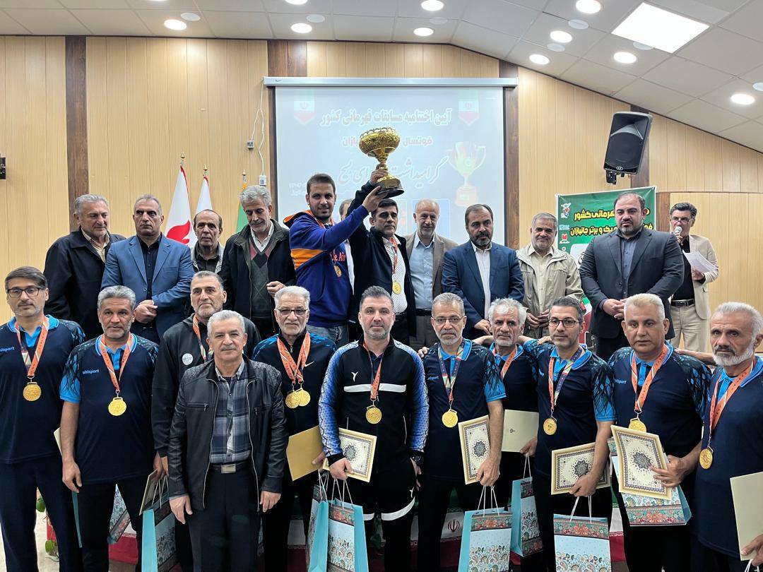 خوزستان قهرمان لیگ برتر فوتسال جانبازان کشور