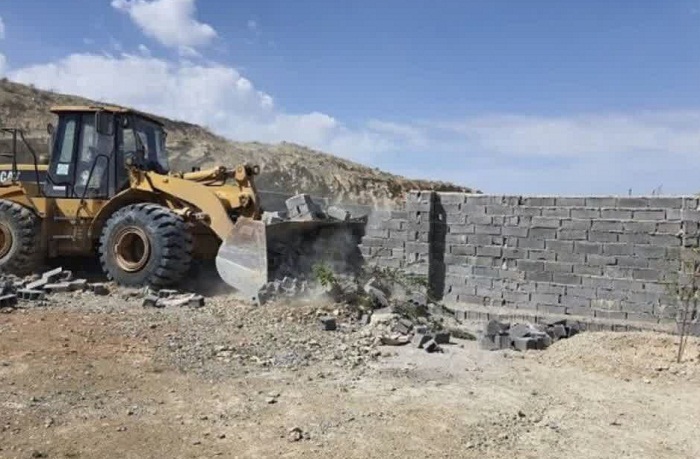 رفع تصرف ۷۴ هزار مترمربع اراضی ملی در مهاباد رفع تصرف ۷۴ هزار مترمربع اراضی ملی در مهاباد