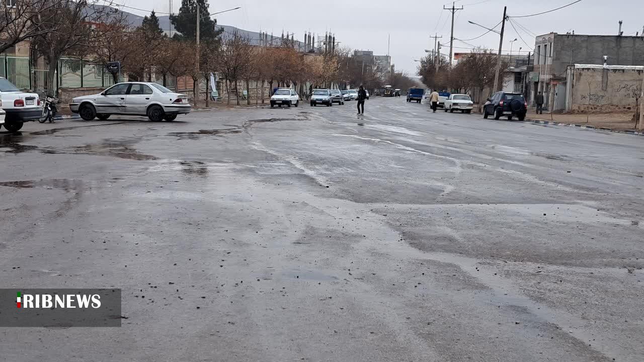 بارش رحمت الهی در خراسان شمالی