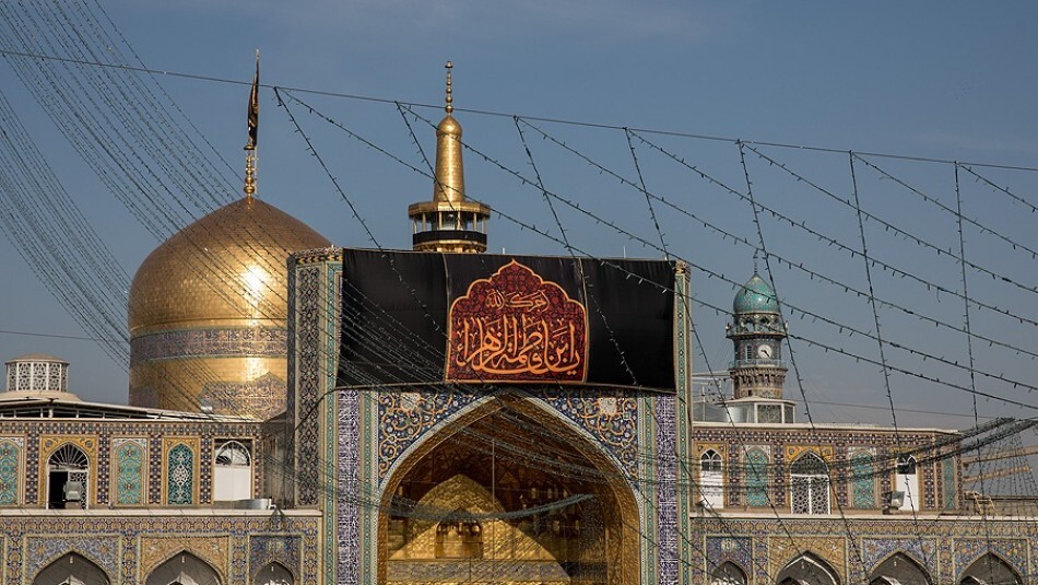 مشهد الرضا (ع)، سوگوار شهادت ياس نبی