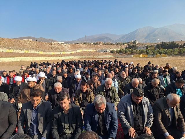 همصدایی مردم دیار باران برای طلب باران رحمت الهی