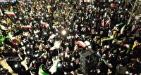 قزوینی ها پر شورتر از هر شب برای حمایت از ایران