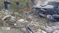 یک کشته و ۴ مصدوم در حادثه رانندگی در قره آغاج انگوت
