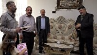 قدردانی از خانواده ی مجروح  جنگ تحمیلی سوم
