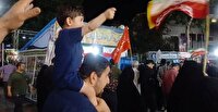فریاد حیدر حیدر کودک گلستانی در اجتماع شور و حماسه مردم گرگان