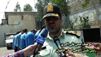 شناسایی و انهدام ۴۵ باند سرقت در اصفهان
