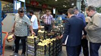 گشت مشترک تعزیرات از میدان میوه و تره بار مرکزی اصفهان