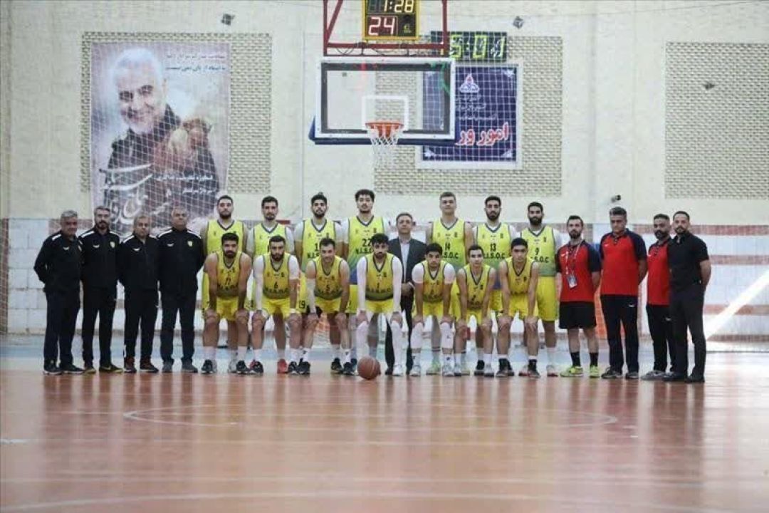 صعود نفت و گاز گچساران به لیگ برتر بسکتبال کشور