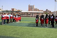 برگزاری آزمون اعطا و ارتقای درجه امدادگران هلال‌احمر خراسان جنوبی