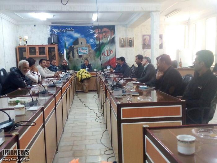 نشست شورای سلامت بخش مروست 