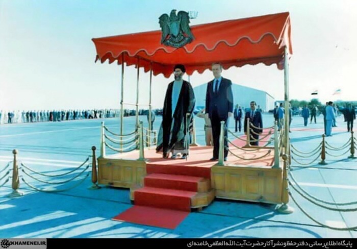 مراسم رسمی بدرقه حضرت آیت‌الله خامنه‌ای